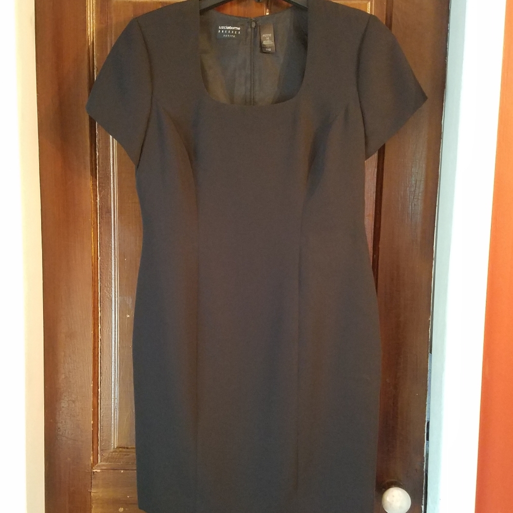 Black cocktail dress